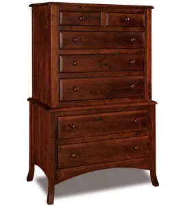 Carlisle 7 Drawer Chest on Chest