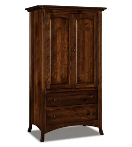 Carlisle  2 Drawer 2 Door Armoire