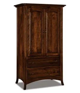 Carlisle  2 Drawer 2 Door Armoire