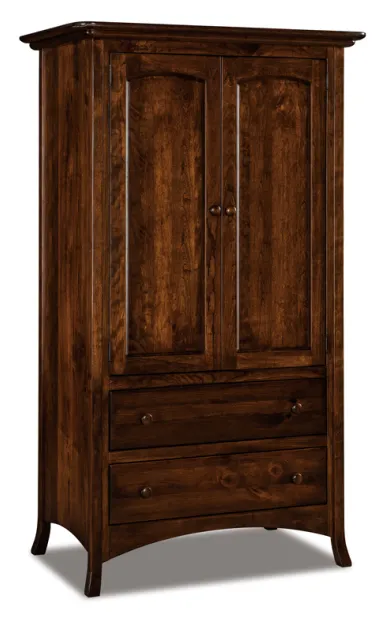 Carlisle  2 Drawer 2 Door Armoire