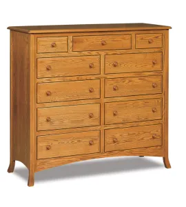 Carlisle 11 Drawer Double Chest
