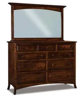 Carlisle 66&quot; 9 Drawer Dresser
