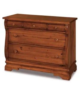 Chippewa Sleigh 5 Drawer Child's Chest
