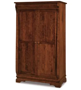 Chippewa Sleigh Wardrobe Armoire