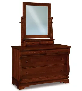 Chippewa Sleigh 4 Drawer Dresser