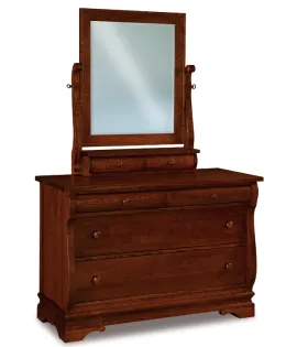 Chippewa Sleigh 4 Drawer Dresser