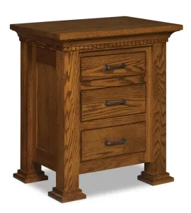 Empire 3 Drawer Night Stand