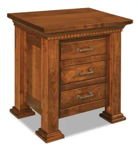 Empire 3 Drawer Night Stand