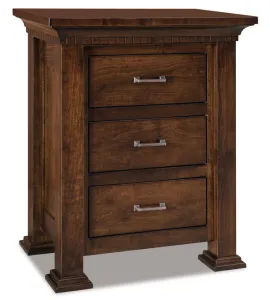 Empire 30" 3 Drawer Night Stand - QUICK SHIP