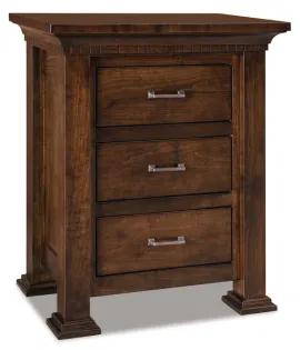 Empire 30&quot; 3 Drawer Night Stand - QUICK SHIP