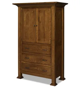 Empire 3 Drawer 2 Door Armoire
