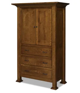 Empire 3 Drawer 2 Door Armoire