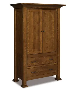 Empire 2 Drawer 2 Door Armoire