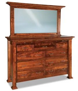 Empire  71&quot; 9 Drawer Dresser with Jewelry Drawer