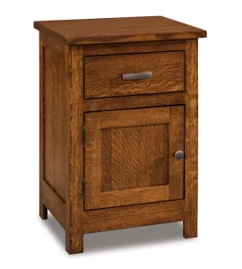 Flush Mission 1 Drawer 1 Door Night Stand