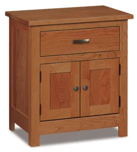 Flush Mission 1 Drawer 2 Door Night Stand