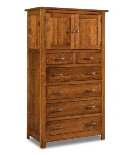 Flush Mission Chest Armoire