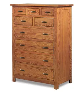 Flush Mission 9 Drawer Chest