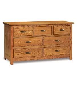 Flush Mission 59" 7 Drawer Dresser