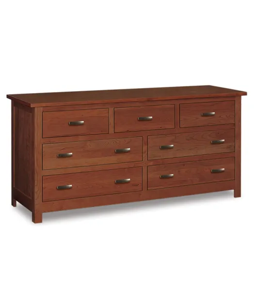Flush Mission 72" 7 Drawer Mule Dresser