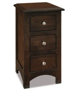 JR Finland 15&quot; 3 Drawer Night Stand