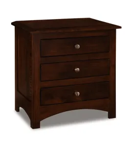 Finland 3 Drawer Night Stand - QUICK SHIP