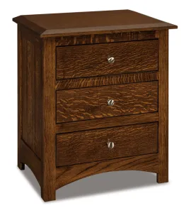 Finland 3 Drawer Night Stand - QUICK SHIP