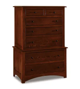 Finland 7 Drawer Chest on Chest
