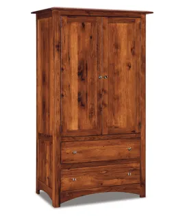 Finland 2 Drawer 2 Door Armoire