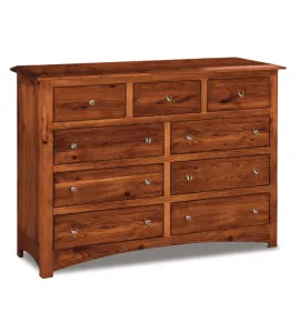 Finland 59" 9 Drawer Dresser - QUICK SHIP