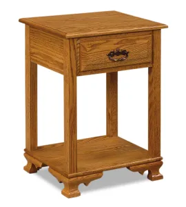 JR Heritage 1 Drawer Open Night Stand