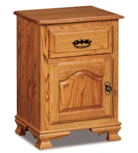 JR Heritage 1 Drawer 1 Door Night Stand