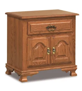 JR Heritage 1 Drawer 2 Door Night Stand