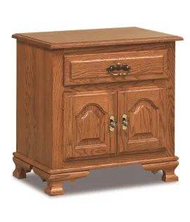 JR Heritage 1 Drawer 2 Door Night Stand