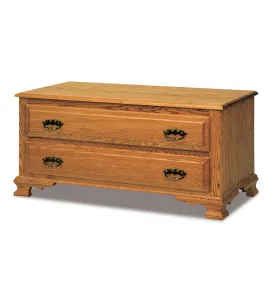 JR Heritage Blanket Chest with False Drawer Fronts
