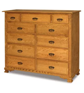 JR Heritage 11 Drawer Double Chest