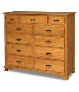JR Heritage 11 Drawer Double Chest
