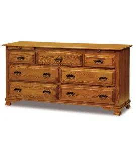 JR Heritage 7 Drawer Dresser with Jewelry Drawer