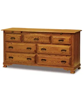 JR Heritage 7 Drawer Dresser with Jewelry Drawer