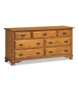 JR Heritage 66&quot; 7 Drawer Dresser