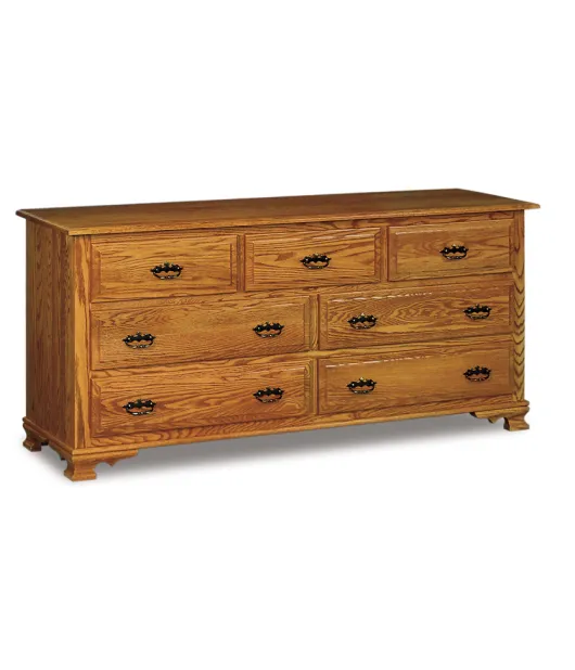 JR Heritage 72" 7 Drawer Dresser