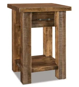 Houston 22" 1 Drawer Open Night Stand