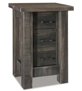 Houston 22" 3 Drawer Night Stand
