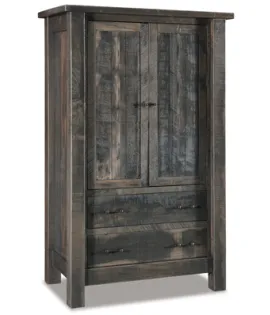 Houston 2 Drawer 2 Door Armoire