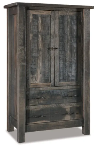 Houston 2 Drawer 2 Door Armoire