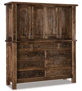 Houston 9 Drawer Mule Chest (2 Piece)