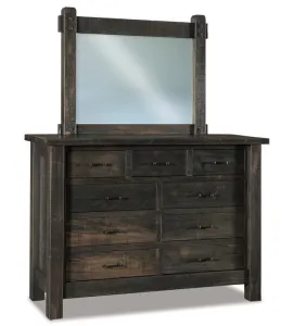 Houston 64" 9 Dresser Dresser Featuring Dovetailed Drawers