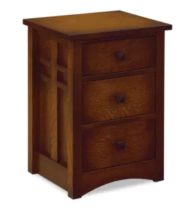 Kascade 3 Drawer Night Stand