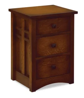Kascade 3 Drawer Night Stand