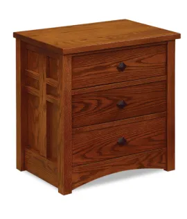 Kascade 3 Drawer Night Stand